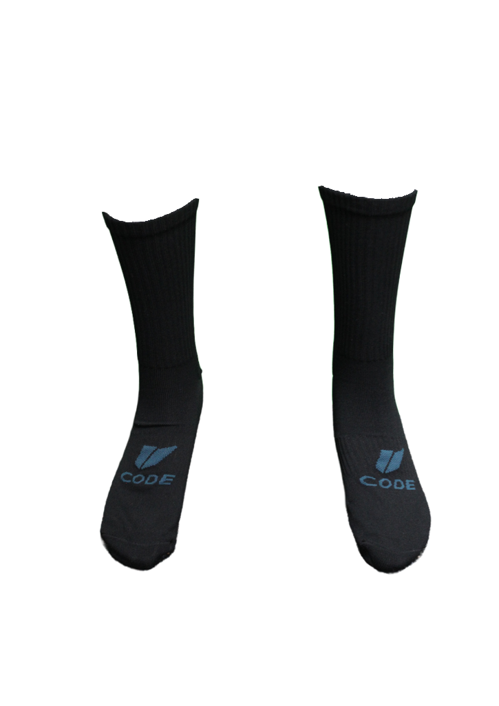 Otumoetai College Sports Crew Sock Black/Dark Green